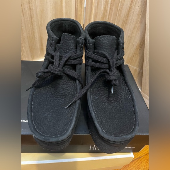 clarks wallabee wedge